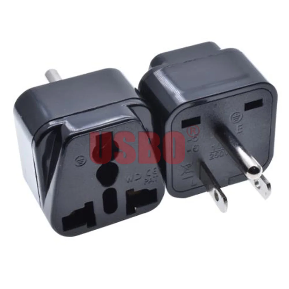 Универсальный черный белый цвет 10A 250V Америка Канада Япония Тайвань Мексика
