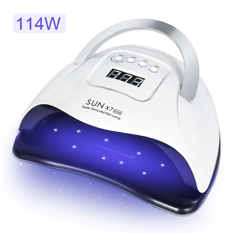 Лак для ногтей lamp114W высокое Мощность УФ светодиодный светильник 57 гелей уф лампы