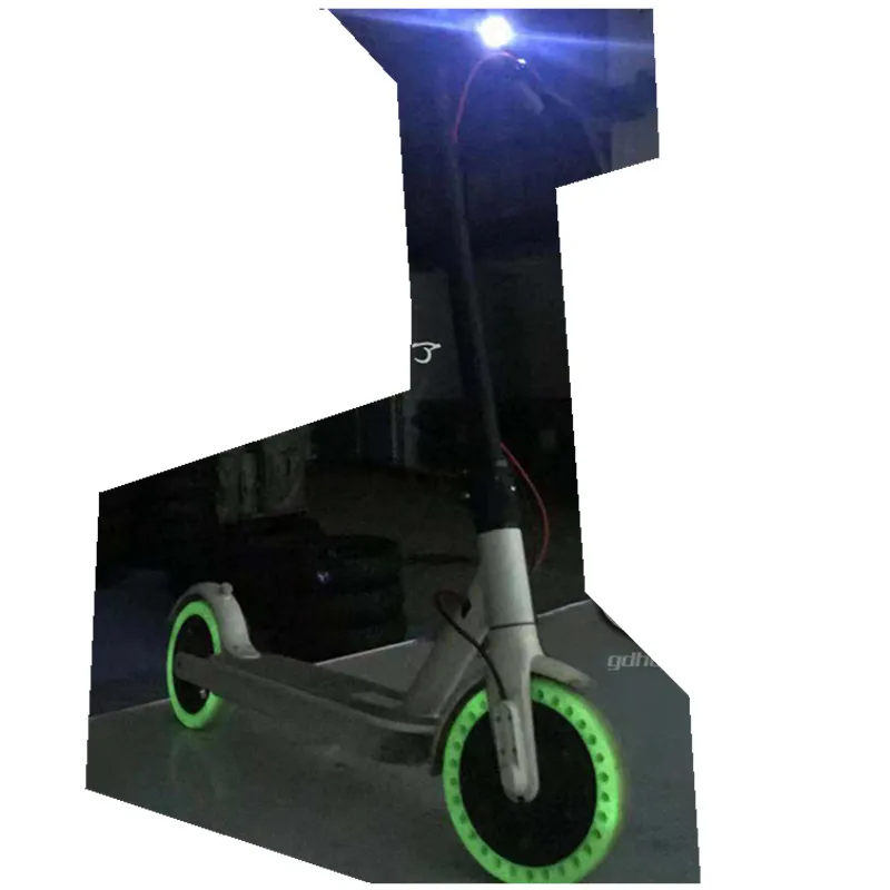 Флуоресцентные сотовые шины M365 детали для электрического скутера полые твердые