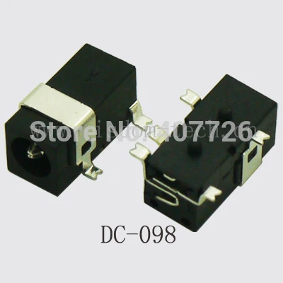 

Free shipping 100pcs/lot DC connector PIN1.7(special) tablet female DC power jack SMD PCB mounting DC-098