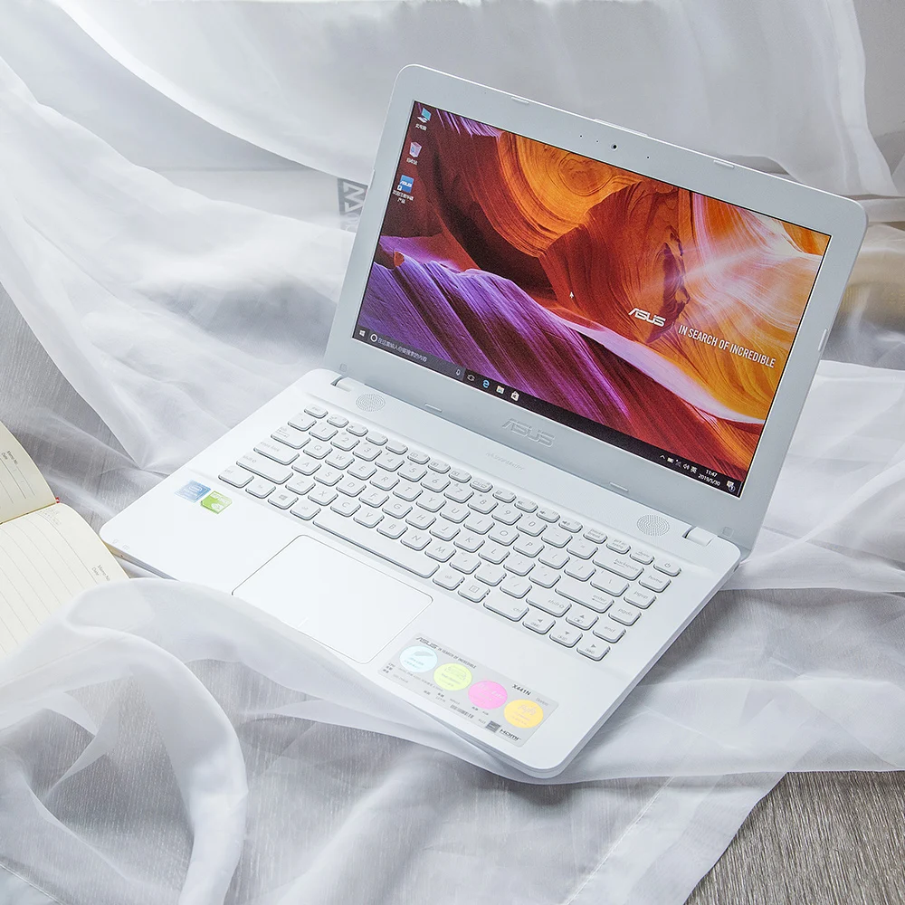 Ноутбук ASUS X441NC 14 0 дюймов Windows 10 Intel Apollo Lake Pentium N4200 четырехъядерный процессор 1 ГГц 4
