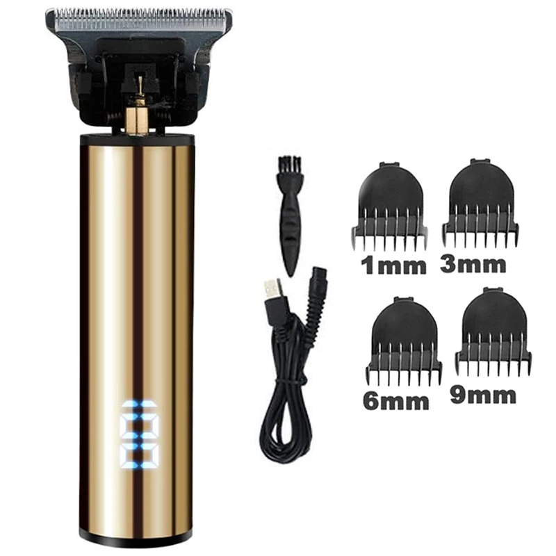 Перезаряжаемая машинка для стрижки волос Парикмахерская профессиональная