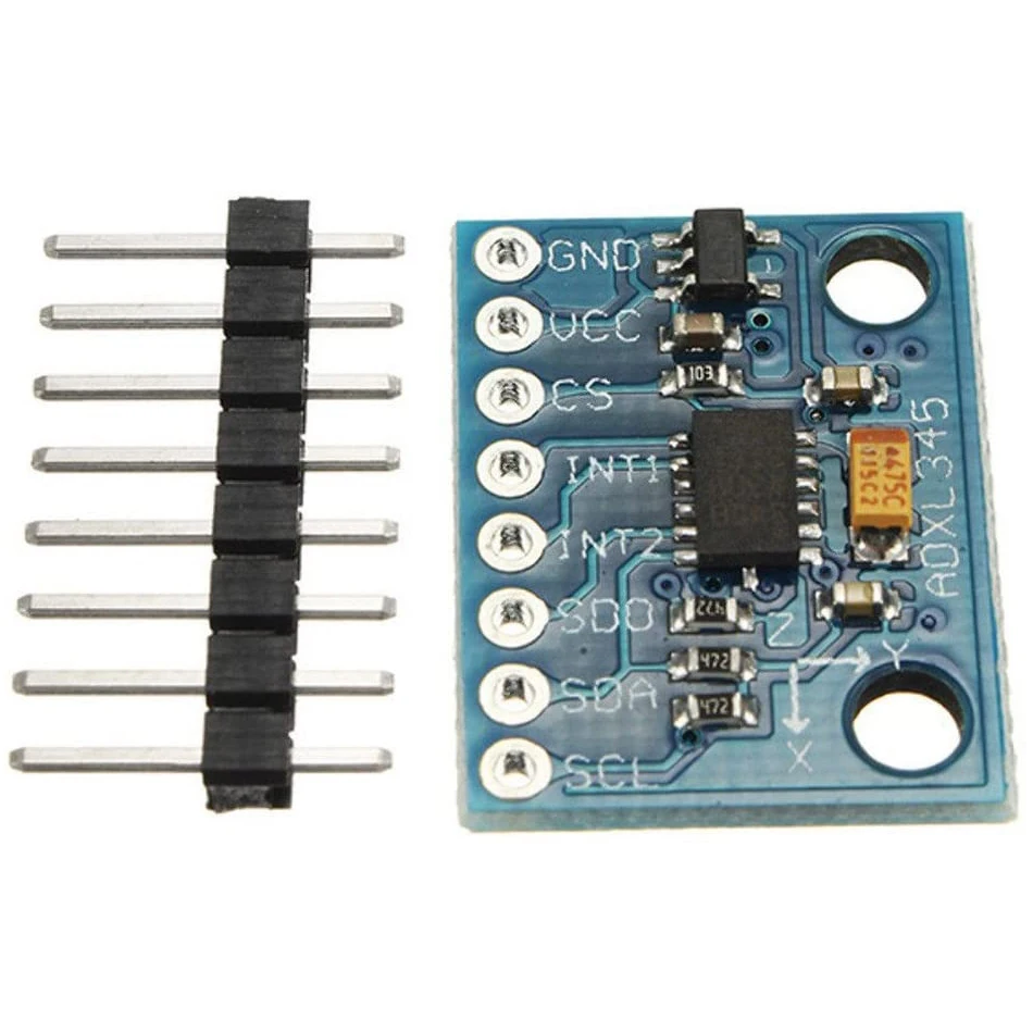 GY-291 Модуль цифрового трехосевого ускорения гравитации ADXL345 с передачей по шине IIC / SPI для Arduino