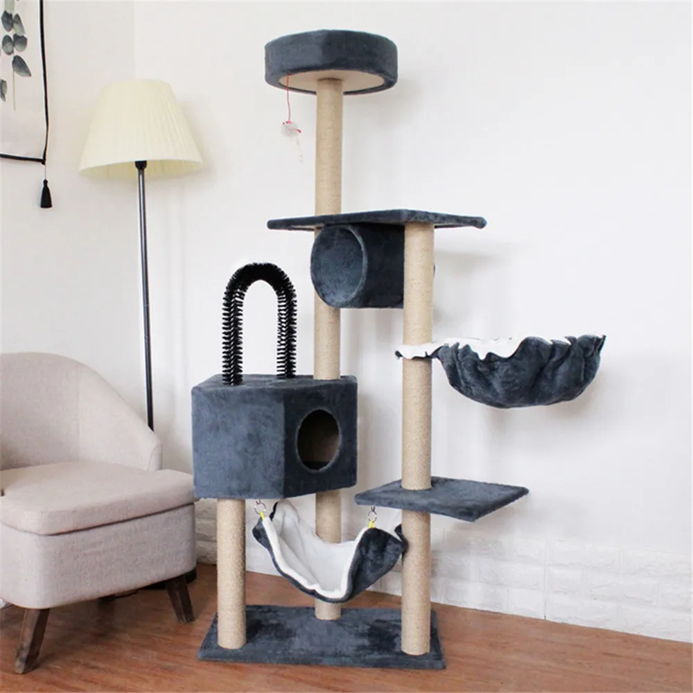 Рамка для кошек и деревьев интегрированная рама стена с высокой платформой