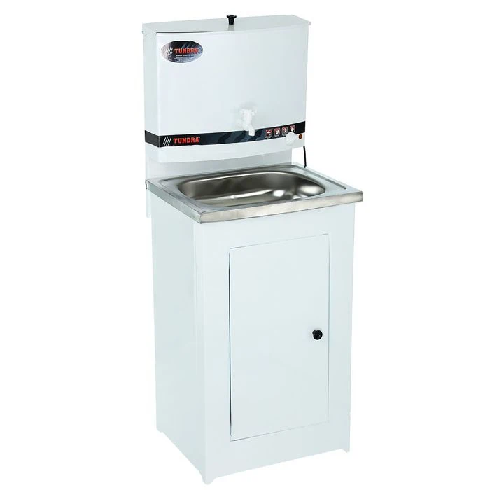 Умывальник TUNDRA с мойкой из нержавеющей стали EVN 1250 Вт 15 л. Предметы для дома для ванной комнаты. Для сантехнического оборудования и улучшения санфаянса.