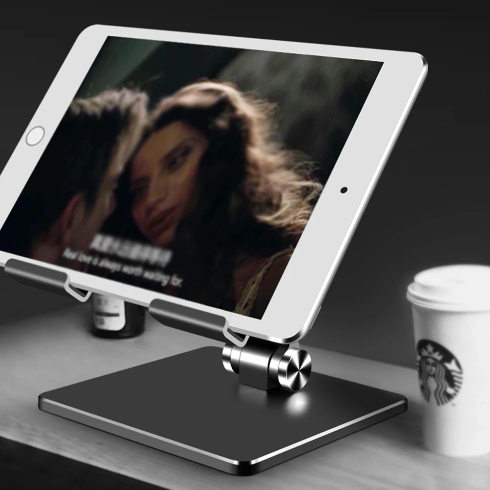 Offerte Supporto Da Tavolo Per Tablet Per IPad 12.9 10.9 9.7 10.5 Supporto Per Tablet Con Rotazione In Metallo Da 11 Pollici Per Supporto Per Smartphone Samsung Xiaomi Huawei