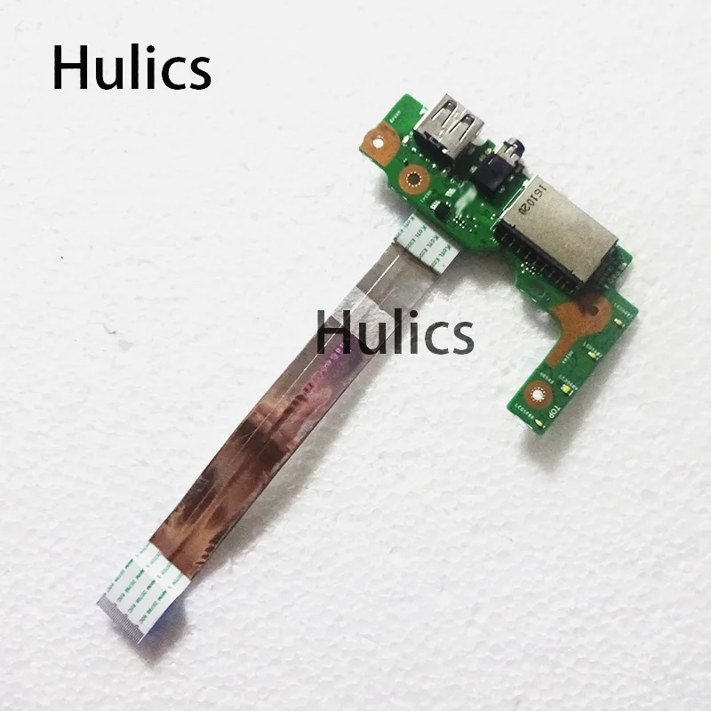 Оригинальная USB плата Hulics для ASUS X556UJ X556UV X556U X556 X556UQK|Компьютерные кабели и разъемы|