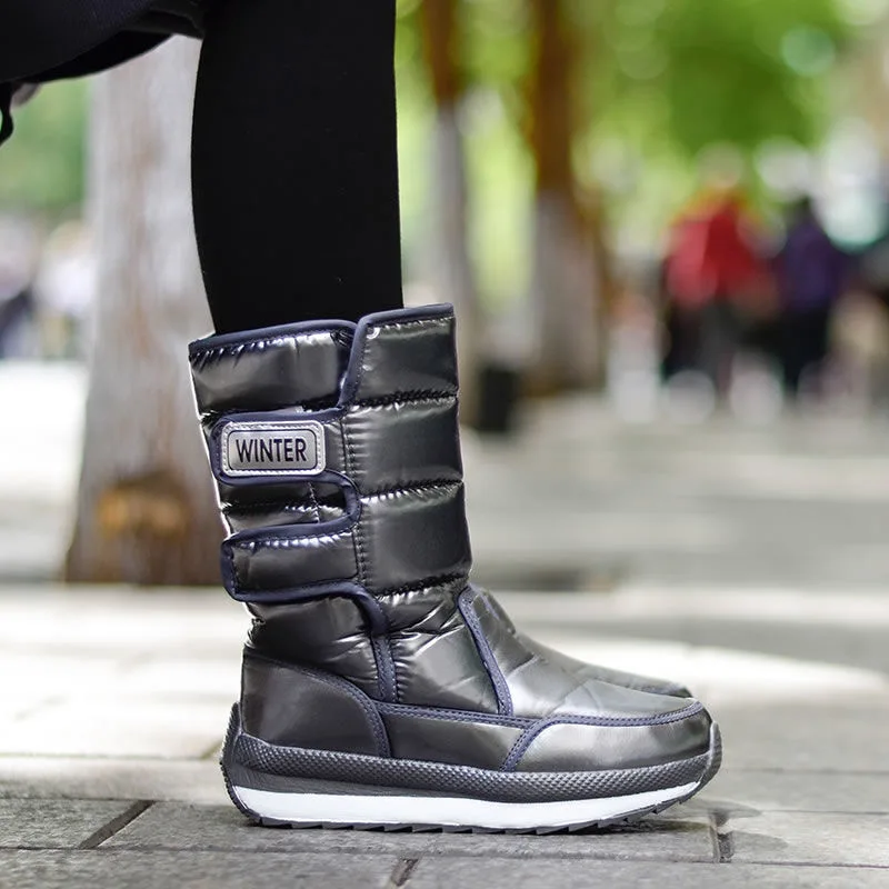 Новинка 2021 женские зимние ботинки модная зимняя обувь из хлопка