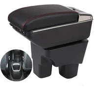 for chevrolet onix armrest box central store content box with cup holder ashtray usb onix activ cobalt armrests box