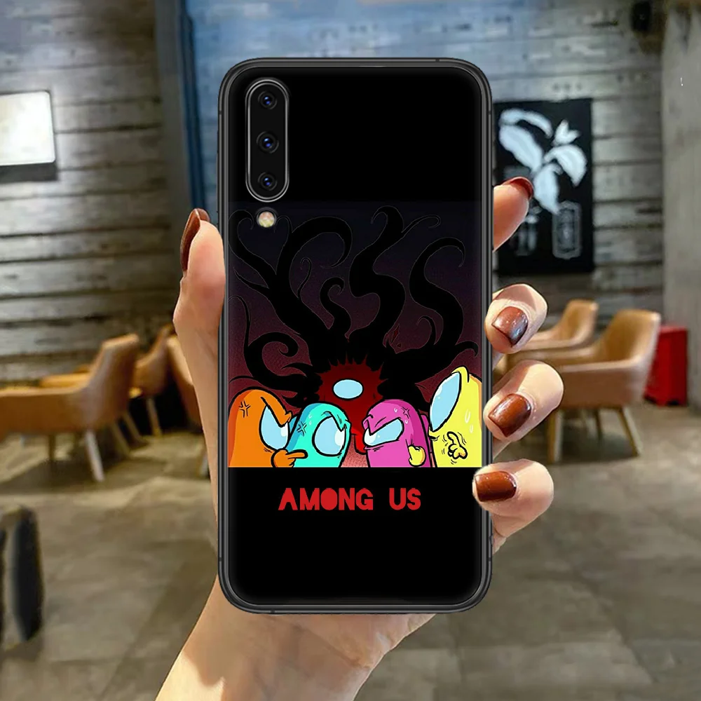 

Among us Game Phone Case For For SamSung Galaxy A M 5 8 10 20 30 31 40 50 51 70 71 80 S E Black black Back Pretty Cover Fashion