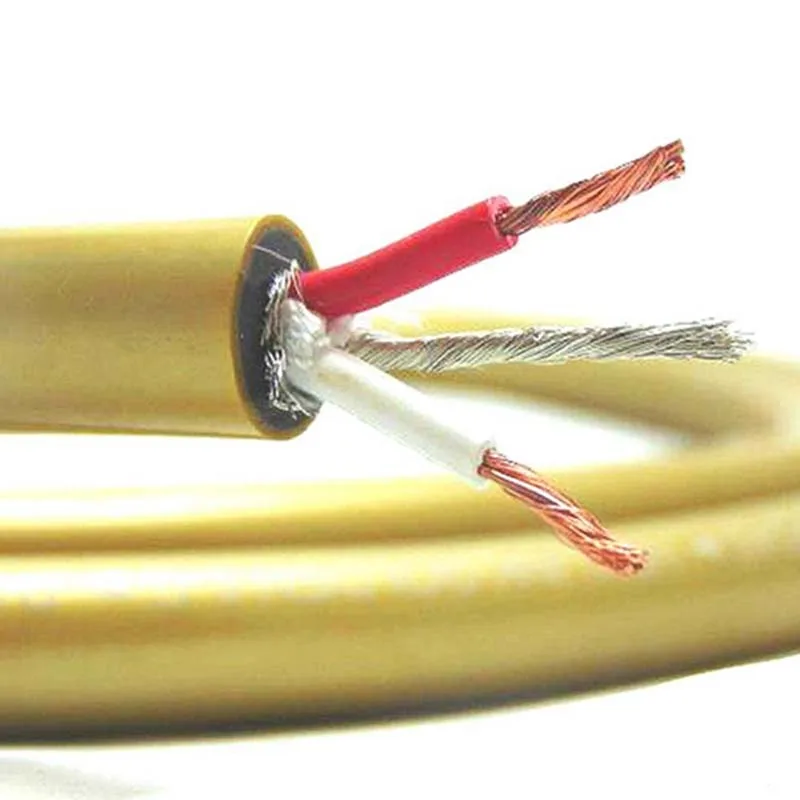 1 пара Cardas Hexlink Golden 5-C Grade Fever Hi-Fi кабель питания провод для RCA Power Audio AMP