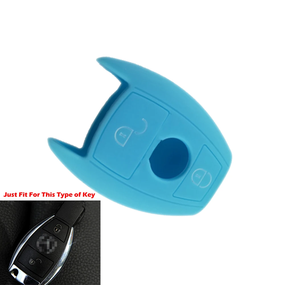 

Silicone Protective Rubber Keyless Remote Fob Flip Key Cover Case Key Toppers
