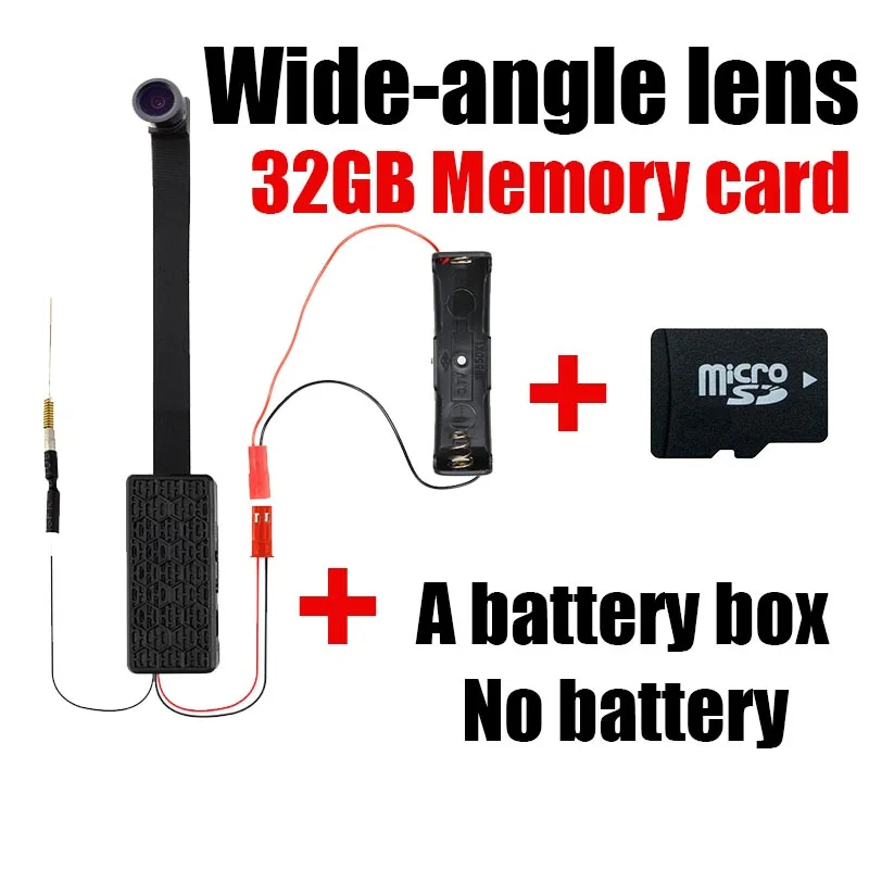 

4K 1080P WiFi IP Mini Camera Home Security Mini Camcorder Remote Control Module Motion DV P2P Camera Video Recorder Hidden TF