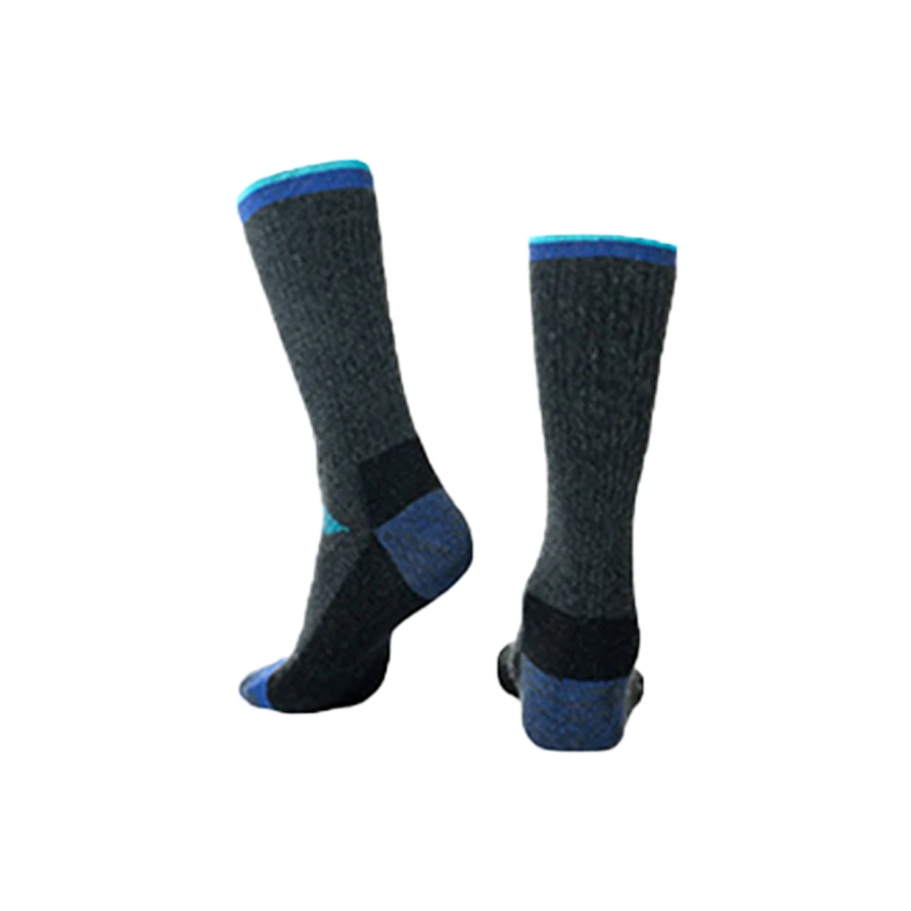 

1pair Ergonomic Adults Outdoor Sports Gift Comfortable Hiking Soft Middle Tube Skiing Thickened Elastic Men Women Winter Socks