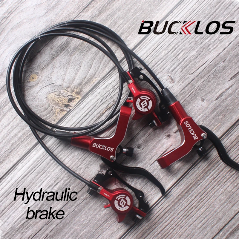 

MTB Road Bike Hydraulic Disc Brake Calipers Front Rear Aluminum Alloy 800/1500mm Mountain Bike Oil Pressure Disc Brake Set