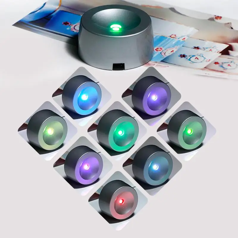 Подарочный шар с кристальной Солнечной системой заряжаемым цветным