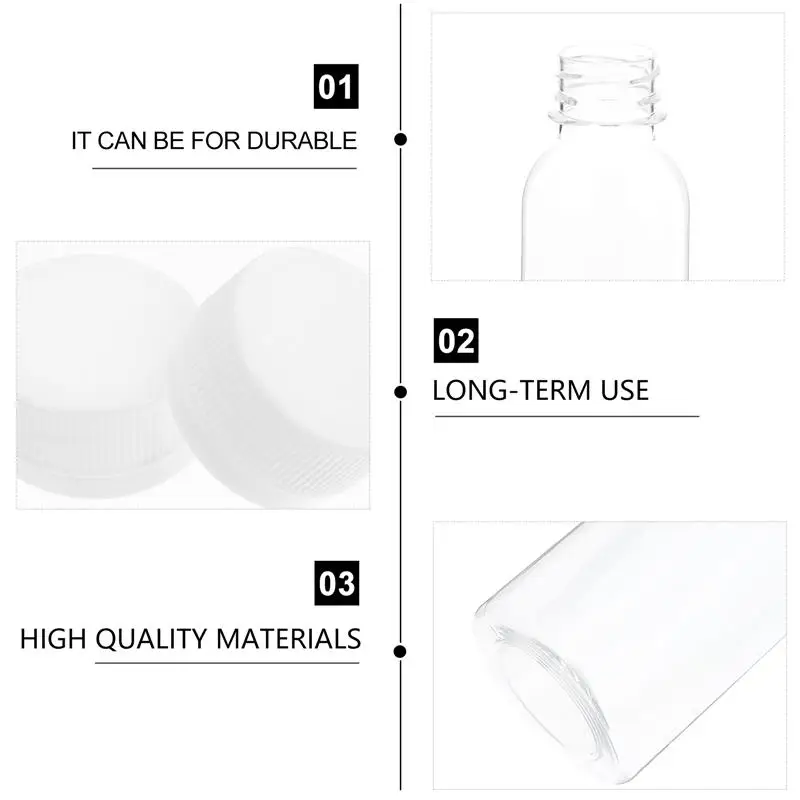 20 шт. пластиковые бутылки для молока 250 мл | Дом и сад