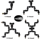 4 головки для полива сада, рептилий, дымовой туман с быстрой фотографией (0,3 мм), соединение с трубой 14 дюйма
