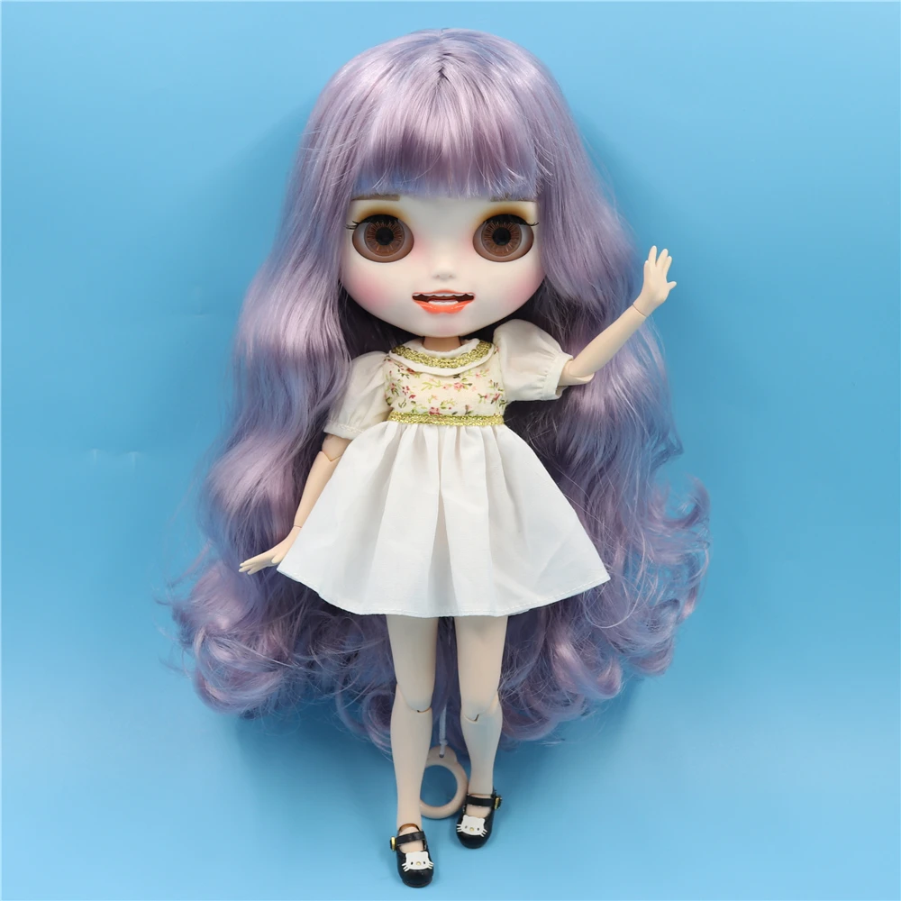 Одежда для кукол Blythe 1/6 в белом платье зеленом аниме | Игрушки и хобби