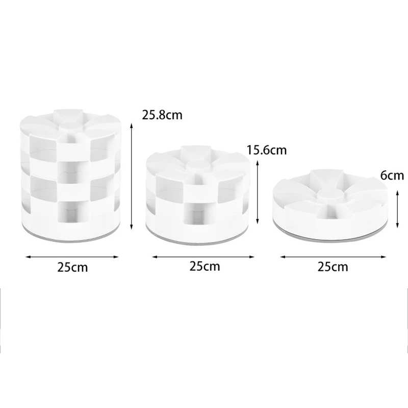 

Storage Rack Home Clothing Rotating Storage Box for Underwear Bra Socks Panty Stackable Compartment Box Organizer Panties Sock