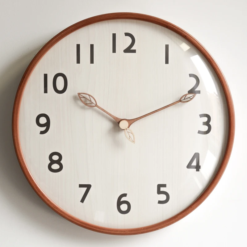 White Nordic Glass Wall Clock Analog Bedroom Modern Design Clocks Decorative Watch Home Decoration II50BGZ | Дом и сад