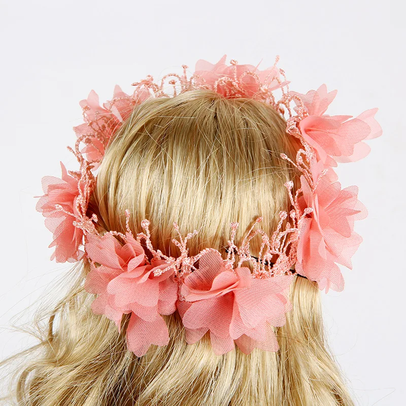 4 цвета головной убор цветок Кукла Одежда аксессуары Подходит для 18-дюймовой