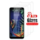 3 шт.лот протектор экрана из закаленного стекла для LG G6 G7 K40 Stylo 5 V20 V30 K10 2017 Защитная пленка для экрана