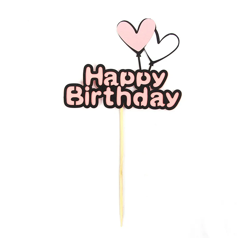 1 шт. декоративный Топпер для торта в виде сердца | Дом и сад