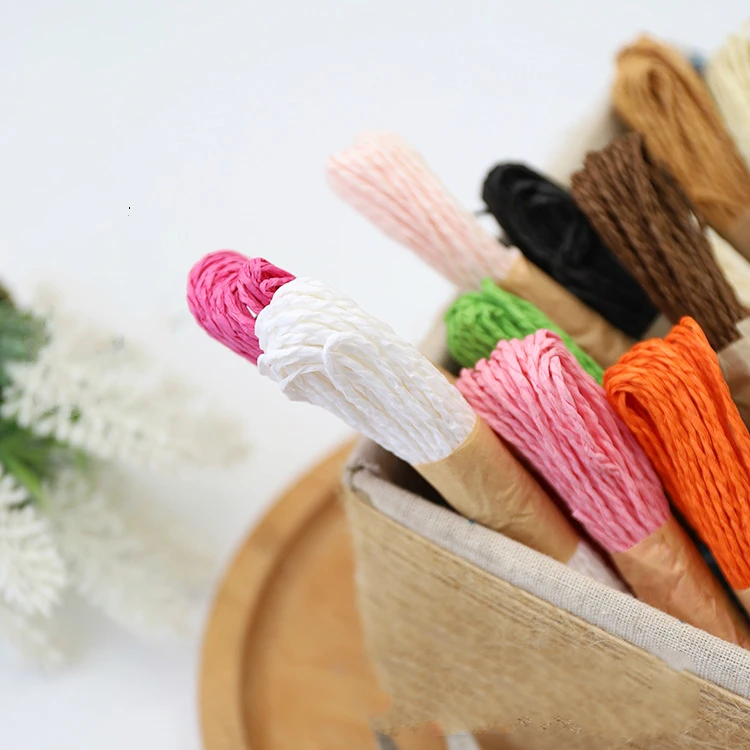 10yards*12rolls Colorful Paper Rope for Handmade DIY Craft Wedding Candy Cake Cookies Box Packing Wrapping Decoration Scrapbooks | Дом и сад