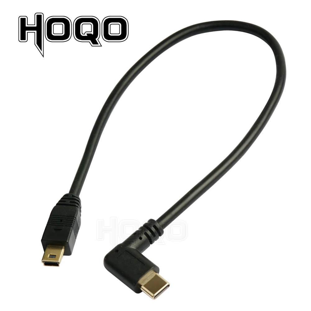 Micro Mini USB to Type c Male Elbow 3.1 C 2.0 OTG Data Adapter Converter Charging Cable 25cm | Компьютеры и офис