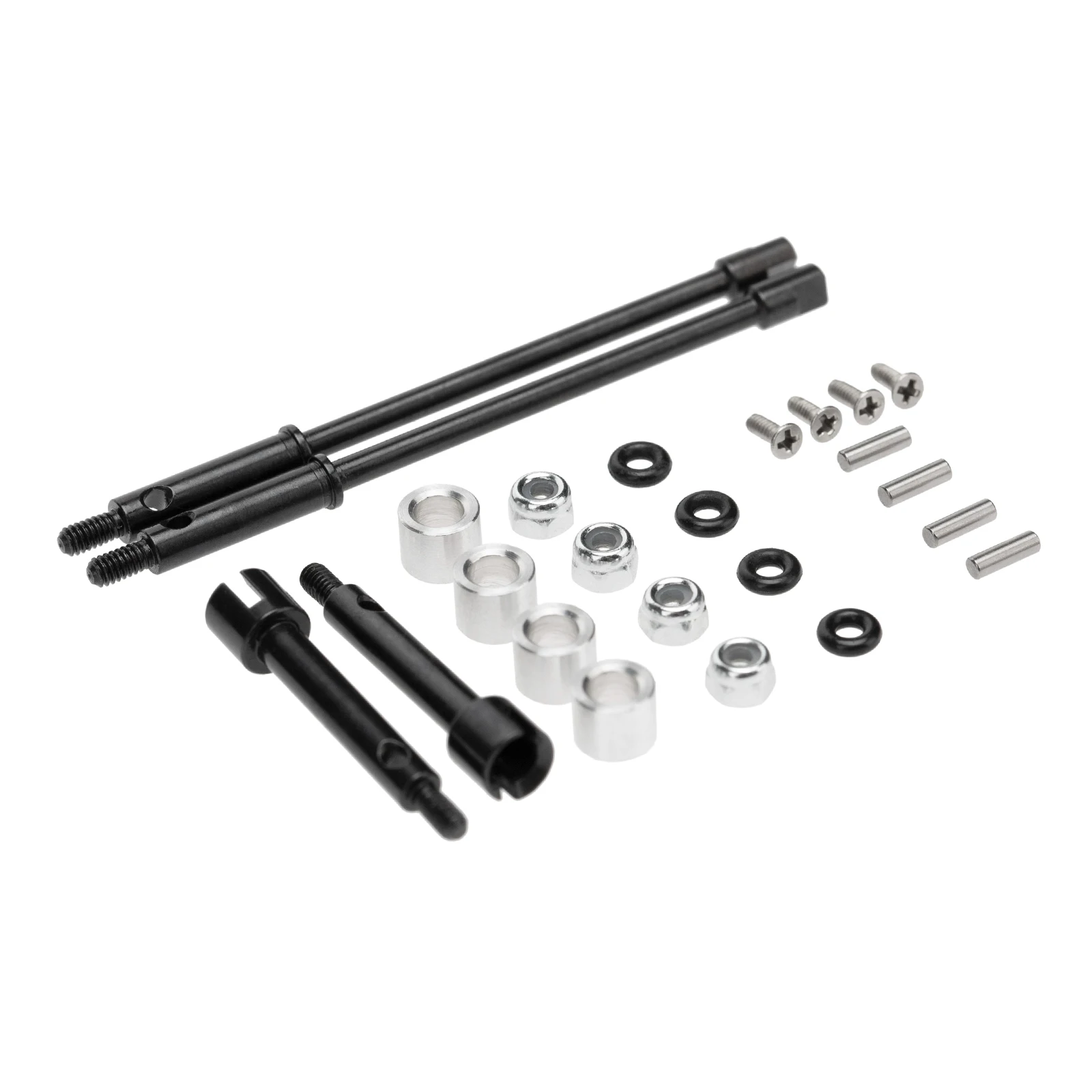 

4 Mm Wide Wheel Hub Axle Set Made of Metal for Axiales SCX24 90081 1:24 RC Crawler Car
