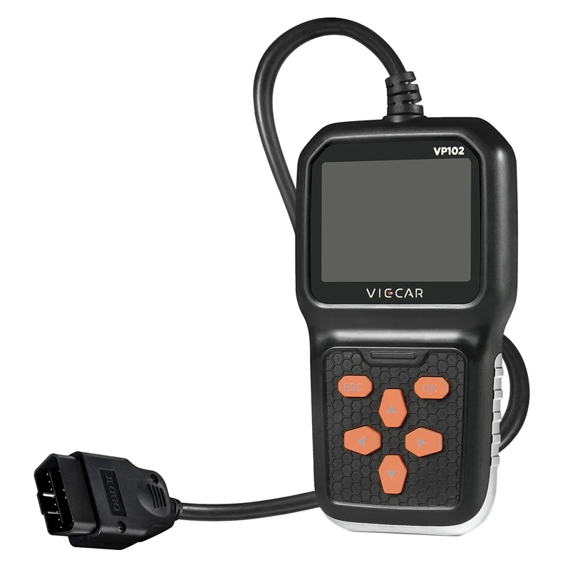 

Viecar VP102 Universal Car & Truck Code Reader 2 In1 Diagnostic Tool Obd Scan Multi-Systems for Heavy Duty Truck