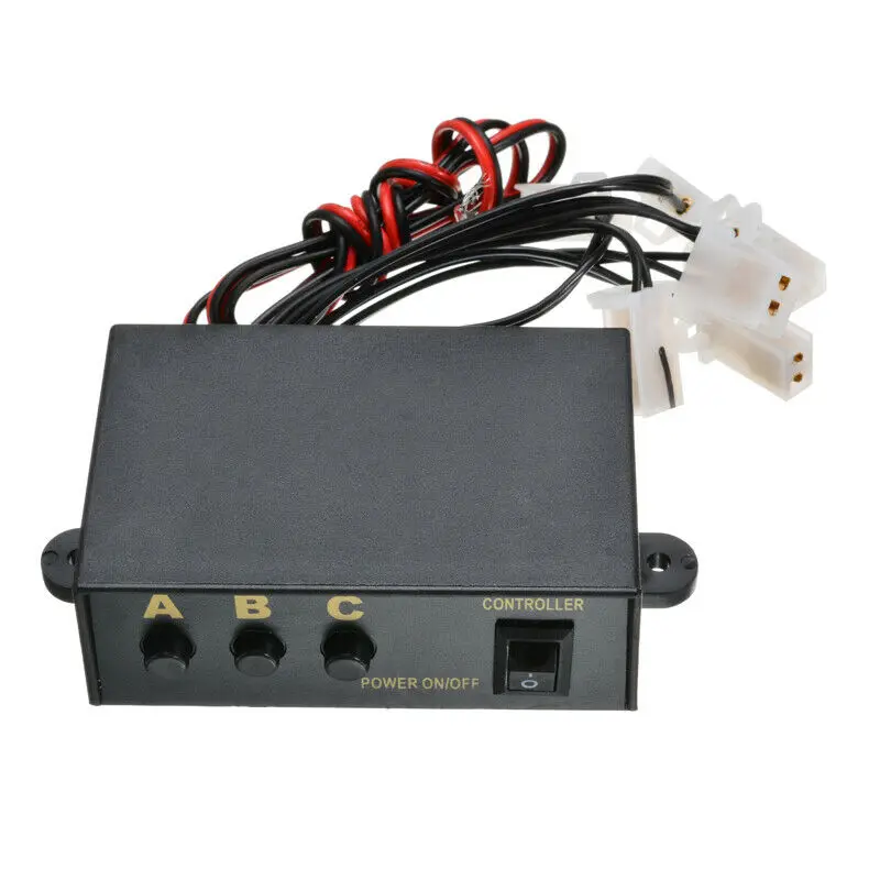

6 Ways LED Strobe Flash Light Lamp Emergency Flasher Flashing Controller Box 12V Lightweight Casing Remote Control