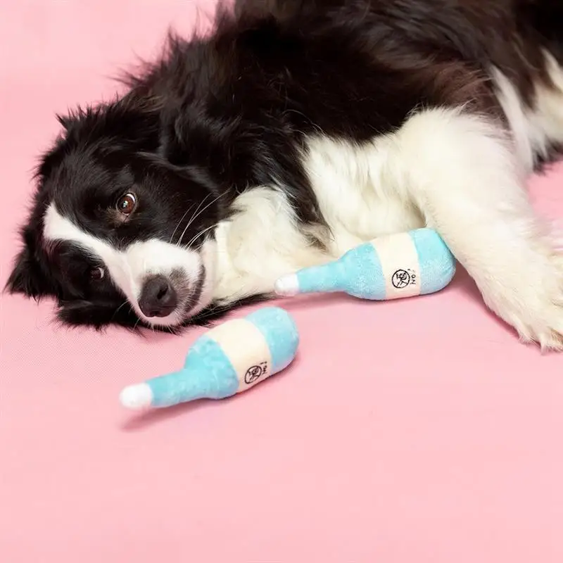 Игрушка пищалка для домашних животных милая плюшевая игрушка собак кошек