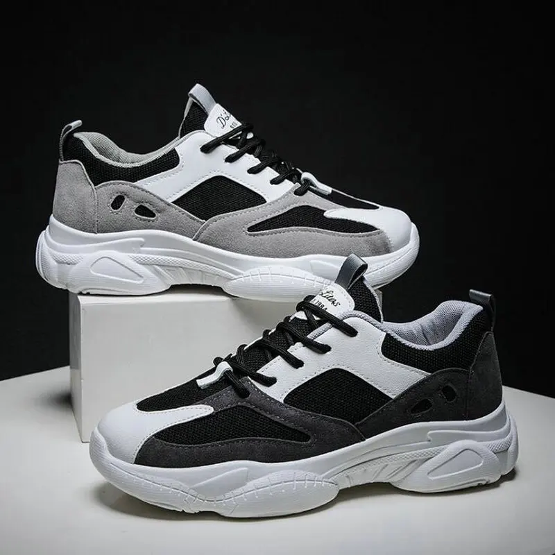 Новые дышащие сетчатые легкие кроссовки для бега мужчин прогулок спортивные