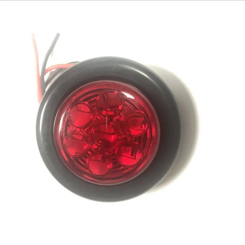 Двухсторонний габаритный фонарь 2 дюйма 24 В 7 светодиодов | Автомобили и мотоциклы