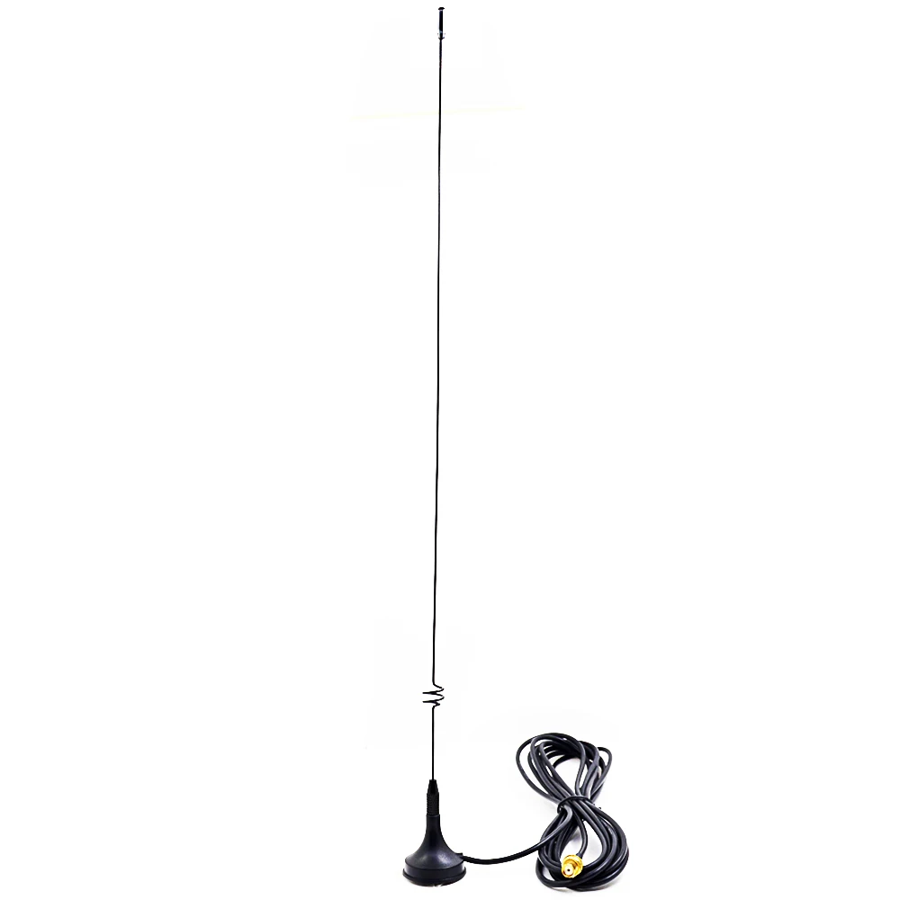 CHIPAL UT-108UV SMA-F Female Car Aerials Magnetic Dual Band Antenna UHF VHF For BAOFENG UV-5R UV-82 Wouxun Kenwood Walkie Talkie | Мобильные