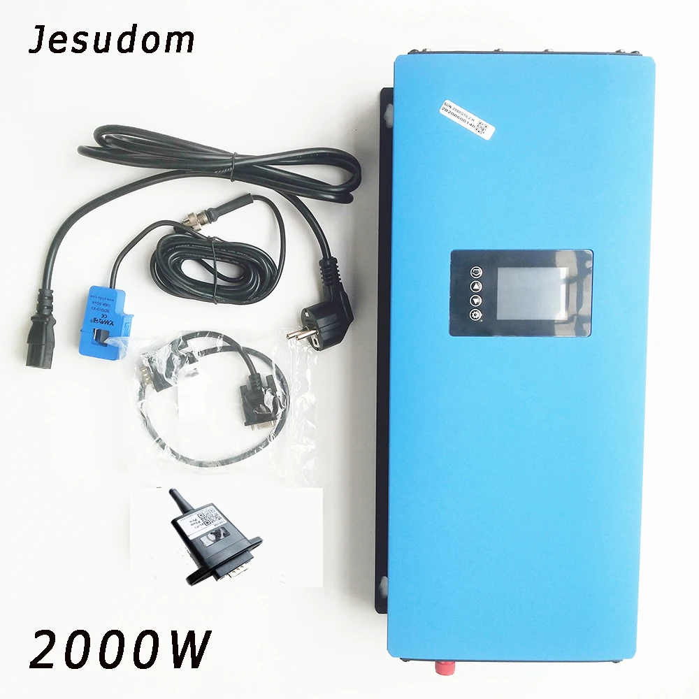 WIFI MPPT солнечный Grid Tie Инвертор 1000W 2000W DC45V 90V или AC110V AC220V с датчиком PV/инвертором