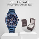 Часы NAVIFORCE мужские, водонепроницаемые, кварцевые, с коробкой