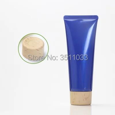 100 мл черная белая косметика многоразовая Мягкая трубка зеленый синий лосьон