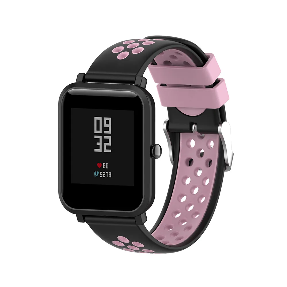Силиконовый ремешок 20 мм для Garmin VIVOMOVE 3/HR Sport для samsung Galaxy Watch 42 мм R815 для Timex Weekender/Expedition