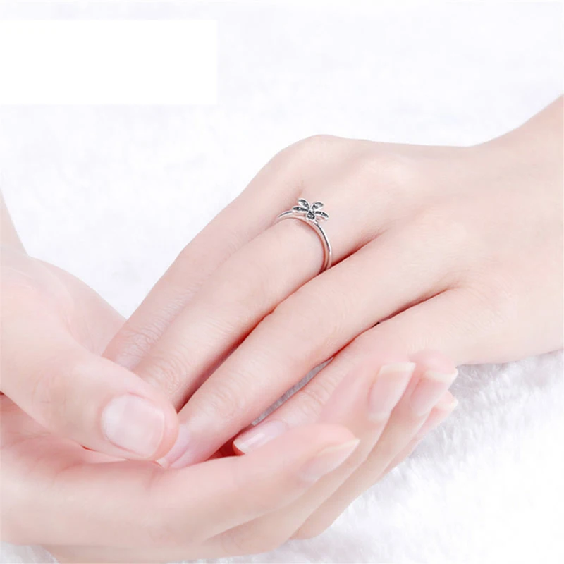 Кольцо женское золотистое с цветком персика и маргариткой|Кольца| |