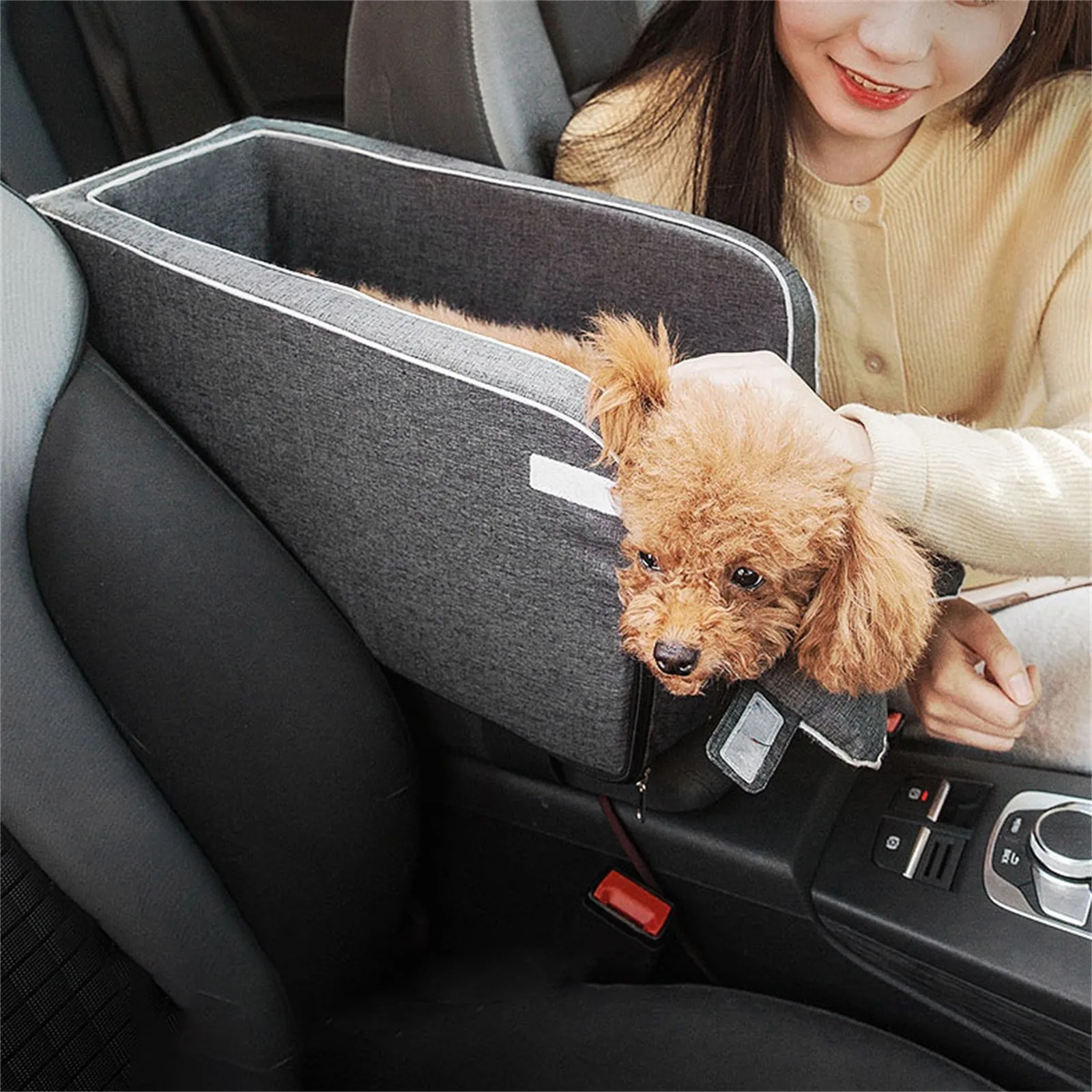 Переносное автомобильное сиденье для домашних питомцев нескользящий