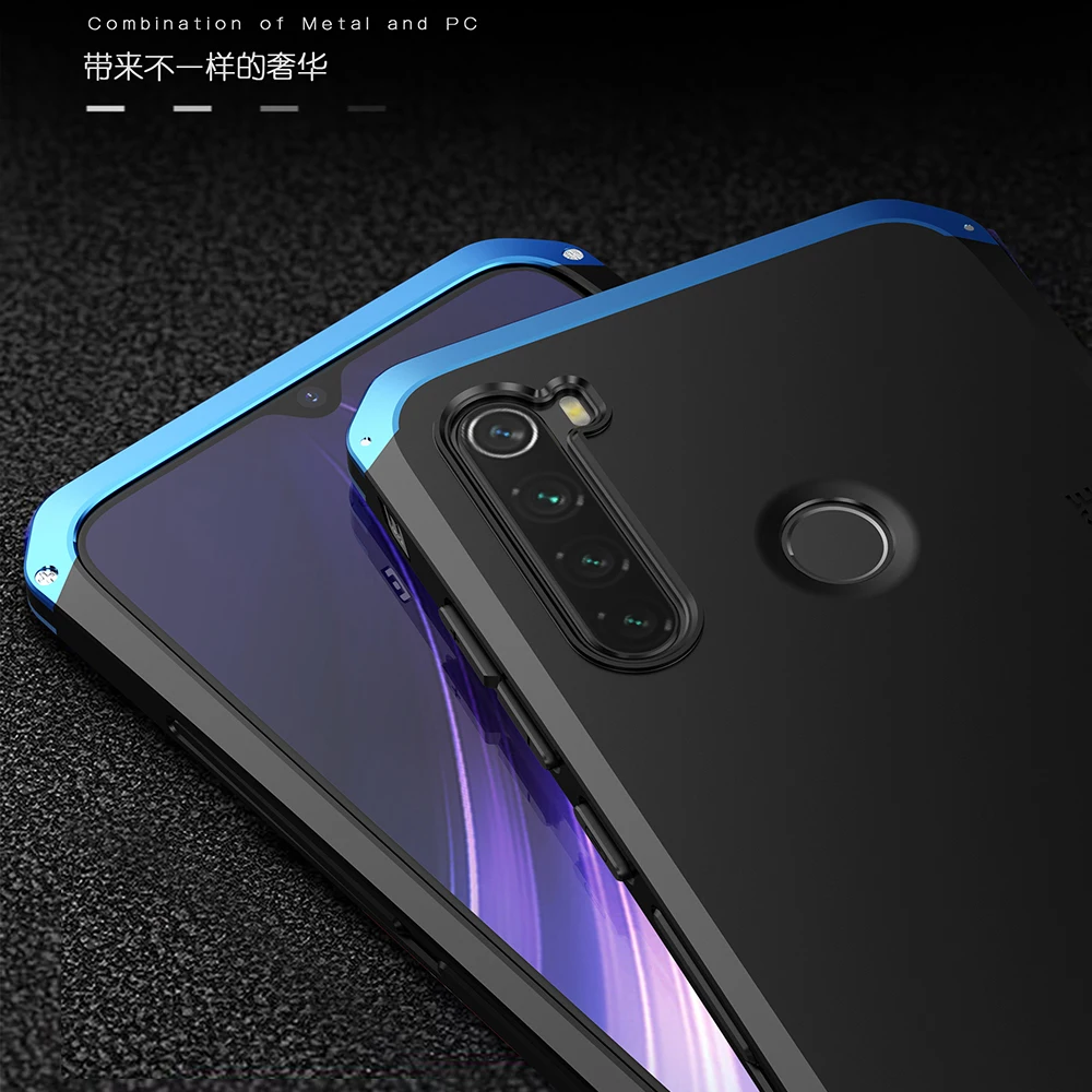 Защитный чехол для Xiaomi Mi10 Mix 2s 2 10 9 5s Plus SE Redmi Note8 PRO K30 Note 5 5A 4 4X 7 6 8 3 алюминиевый сплав