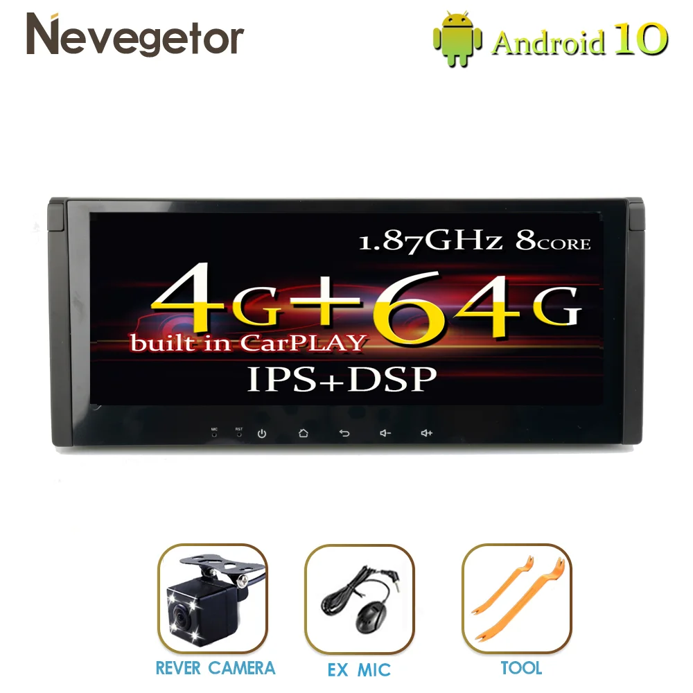 10 25 Android 0 4 Гб + 64 4G LTE автомобильный dvd плеер GPS WIFI Bluetooth TPMS carplay Авторадио для BMW M5 E39 X5