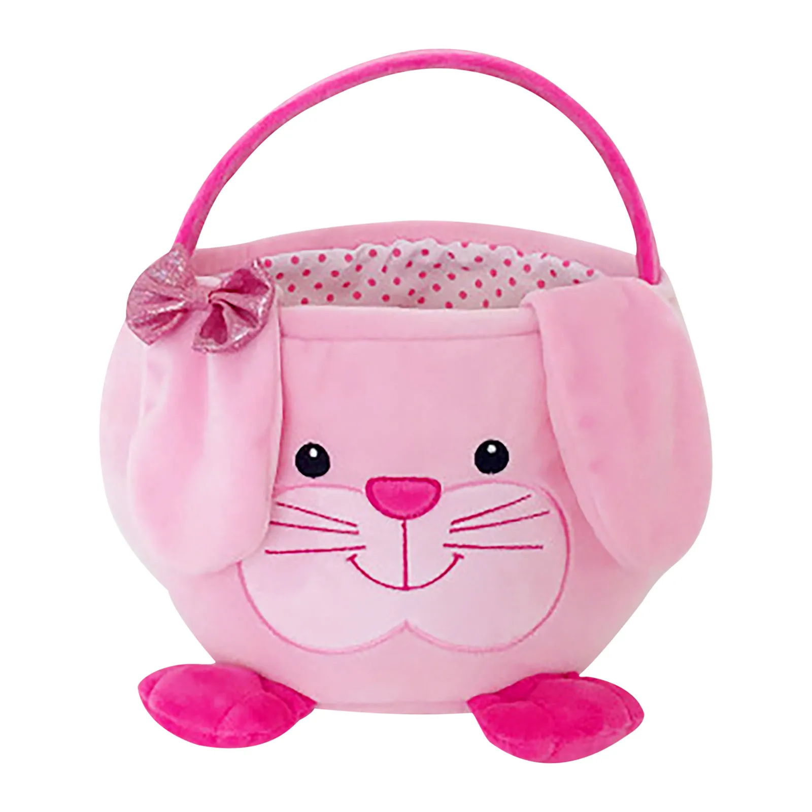 

Easter Children Gifts Baskets Basket Gift Wrap Storage Bag Cute Animal Basket Holiday Kids Candy Gift Portable Basket Party Bags