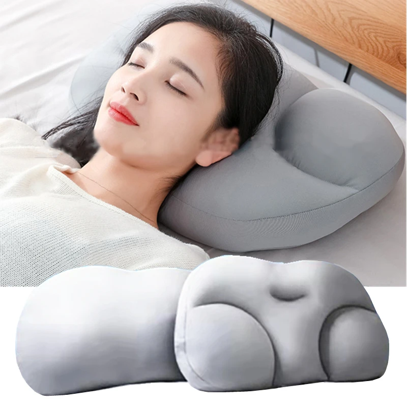 

All-round Sleep Pillow Egg Sleeper Memory Foam Soft Orthopedic Neck Pillow Pain Release 3D Neck Micro Airball Pillow Deep Sleep