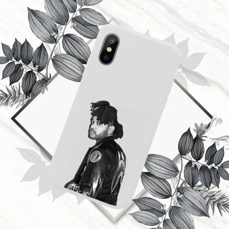 

The Weeknd XO Phone Case White Candy Color for iPhone 11 12 mini pro XS MAX 8 7 6 6S Plus X SE 2020 XR