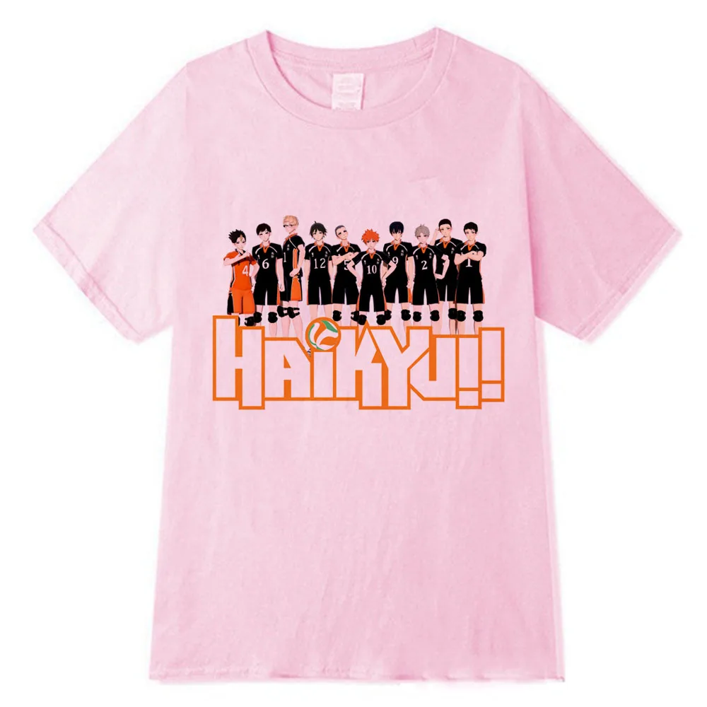 

Летняя женская футболка с рисунком Аниме Haikyuu