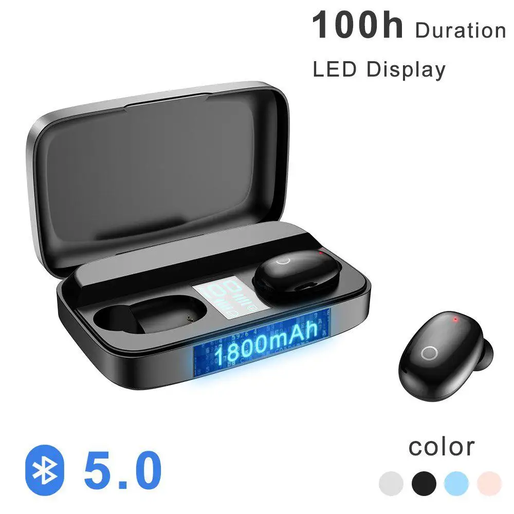 EastVita W2S двойные наушники TWS Bluetooth 5 0 беспроводные стерео 1800 мАч спортивные